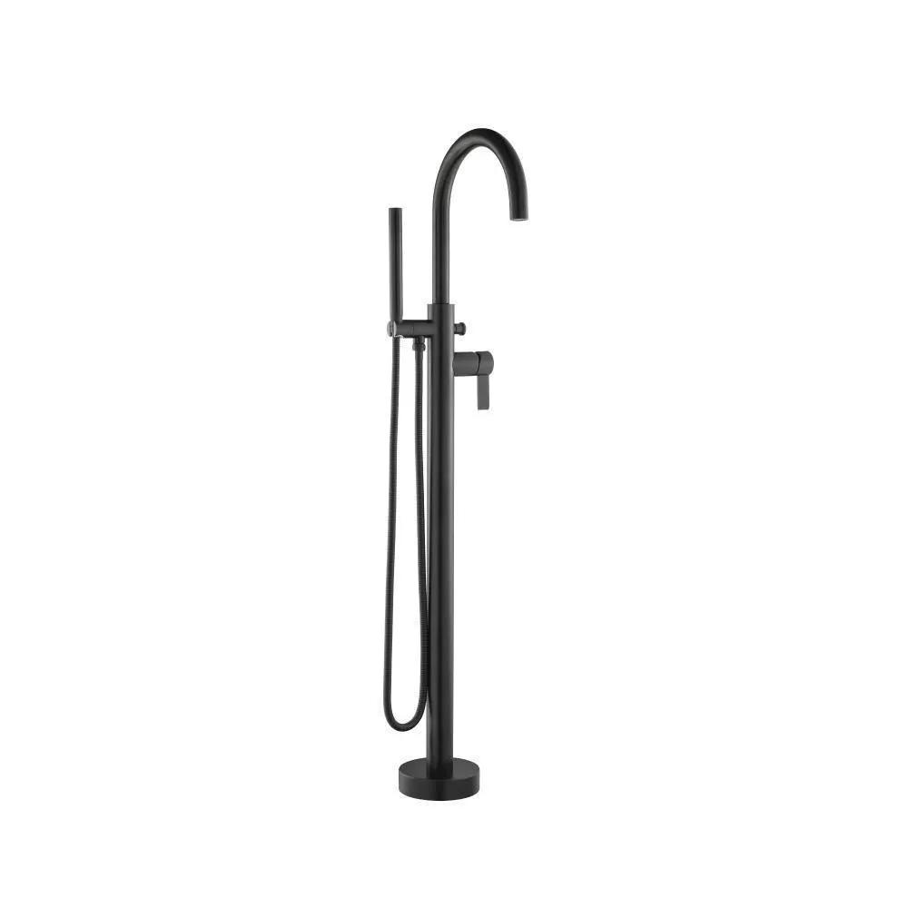 Flusso Serie 145 Freestanding Floor Mount Bathtub / Tub Filler with Hand Shower by Flusso