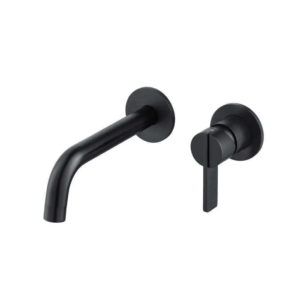 Flusso Serie 145 Single Handle Wall Mounted Bathroom Faucet by Flusso