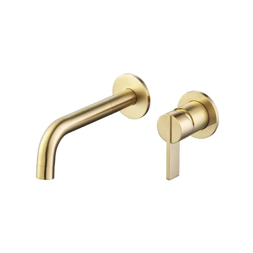 Flusso Serie 145 Single Handle Wall Mounted Bathroom Faucet by Flusso