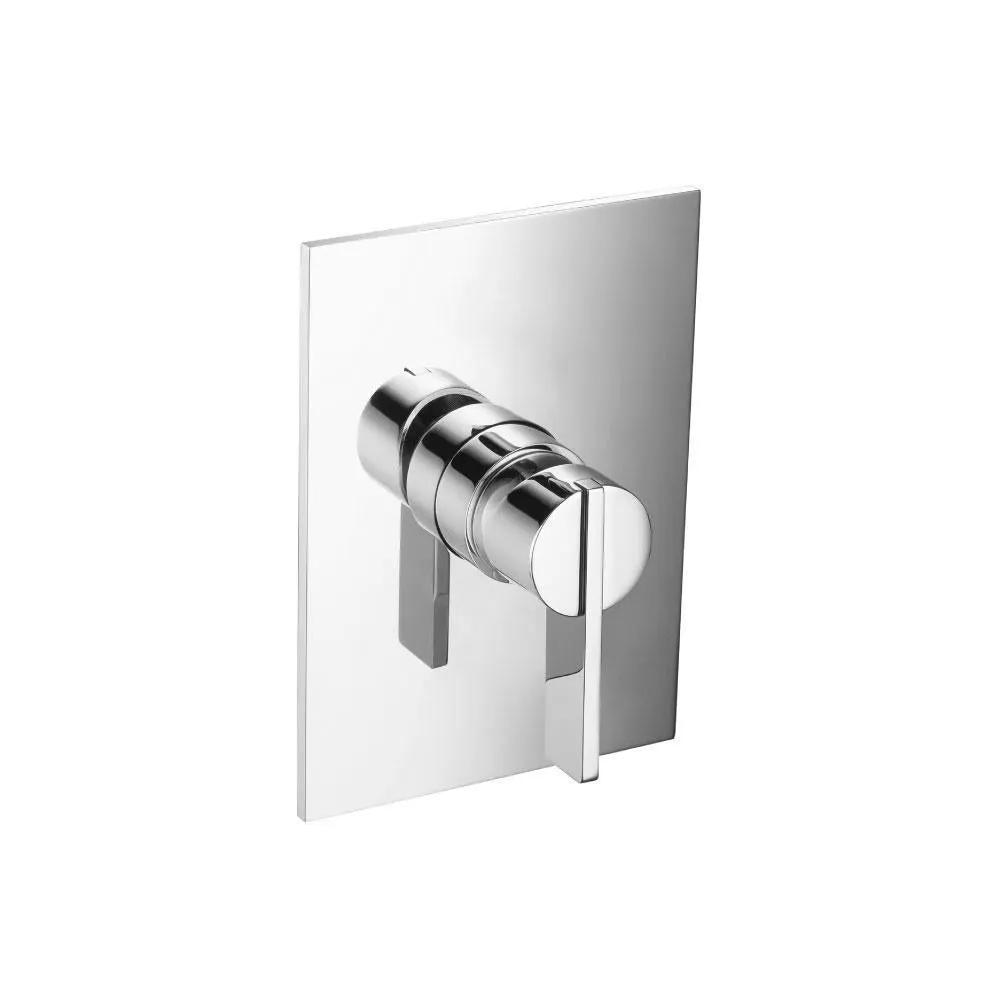 chrome shower valve