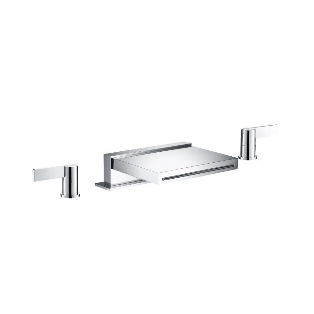 chrome tub faucet