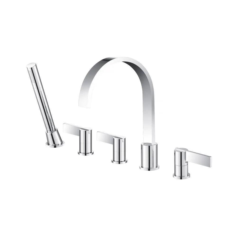 chrome tub faucet