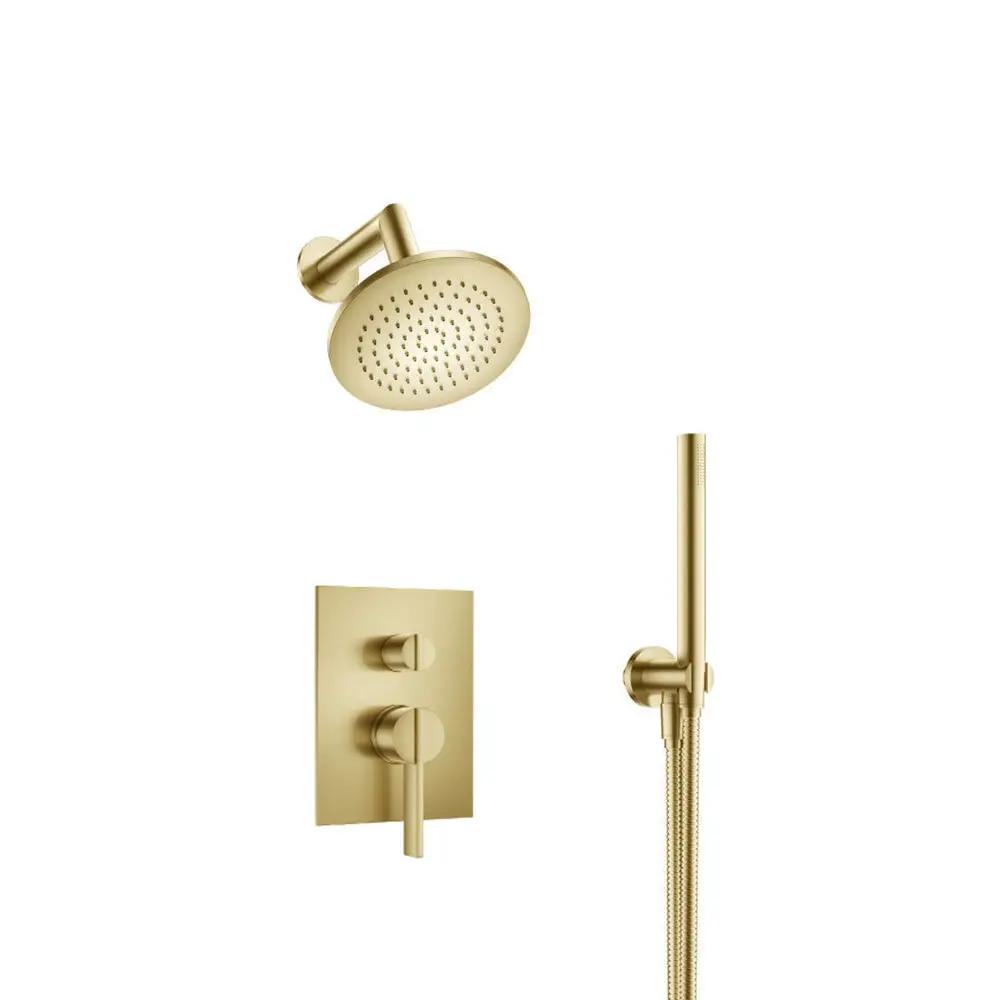 Flusso Serie 145 Two Output Shower Set with Shower Head and Hand Held by Flusso
