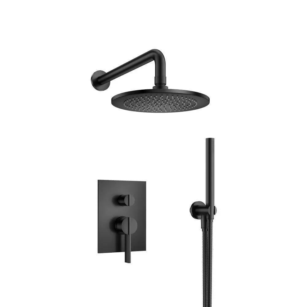 Flusso Serie 145 Two Output Shower Set with Shower Head and Hand Held by Flusso