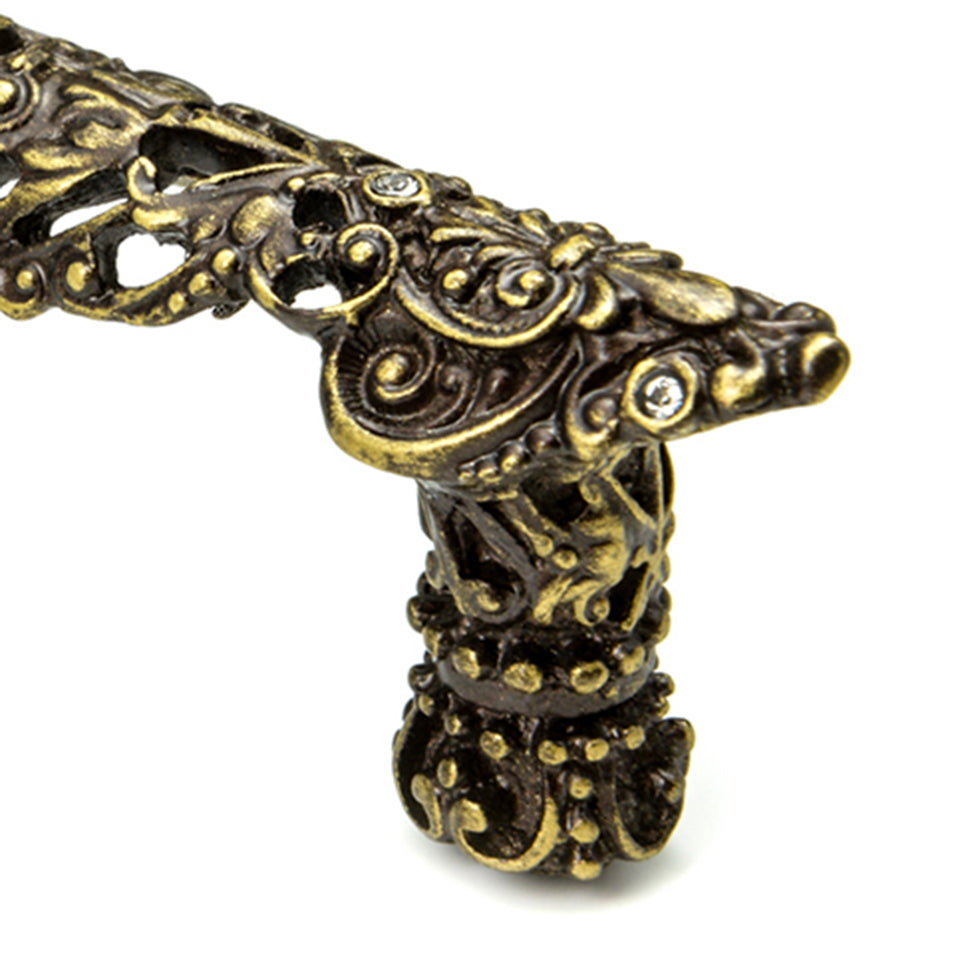 antique brass cabinet pull