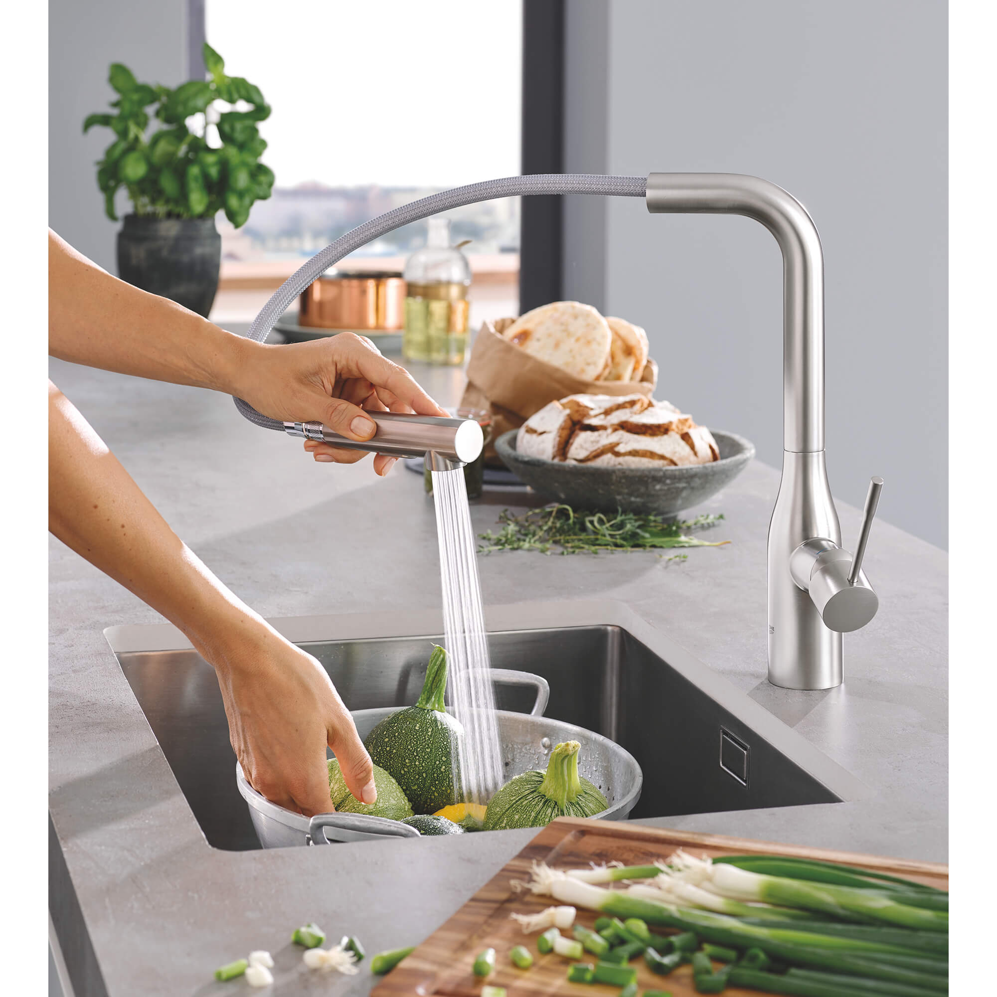 supersteel infinity kitchen faucet
