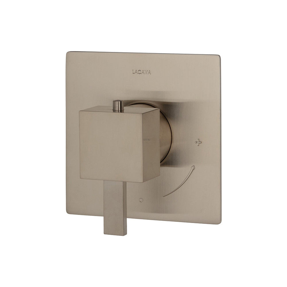 Lacava Kubista Trim Only - Built-In Thermostatic Valve