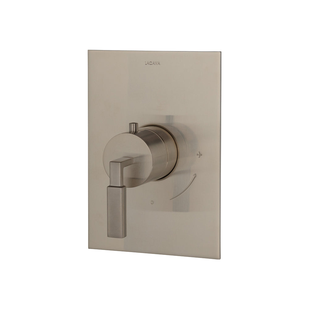 Lacava Kubista Trim Only - Built-In Thermostatic Valve