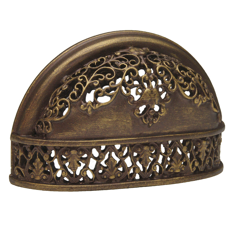 antique brass cabinet pull