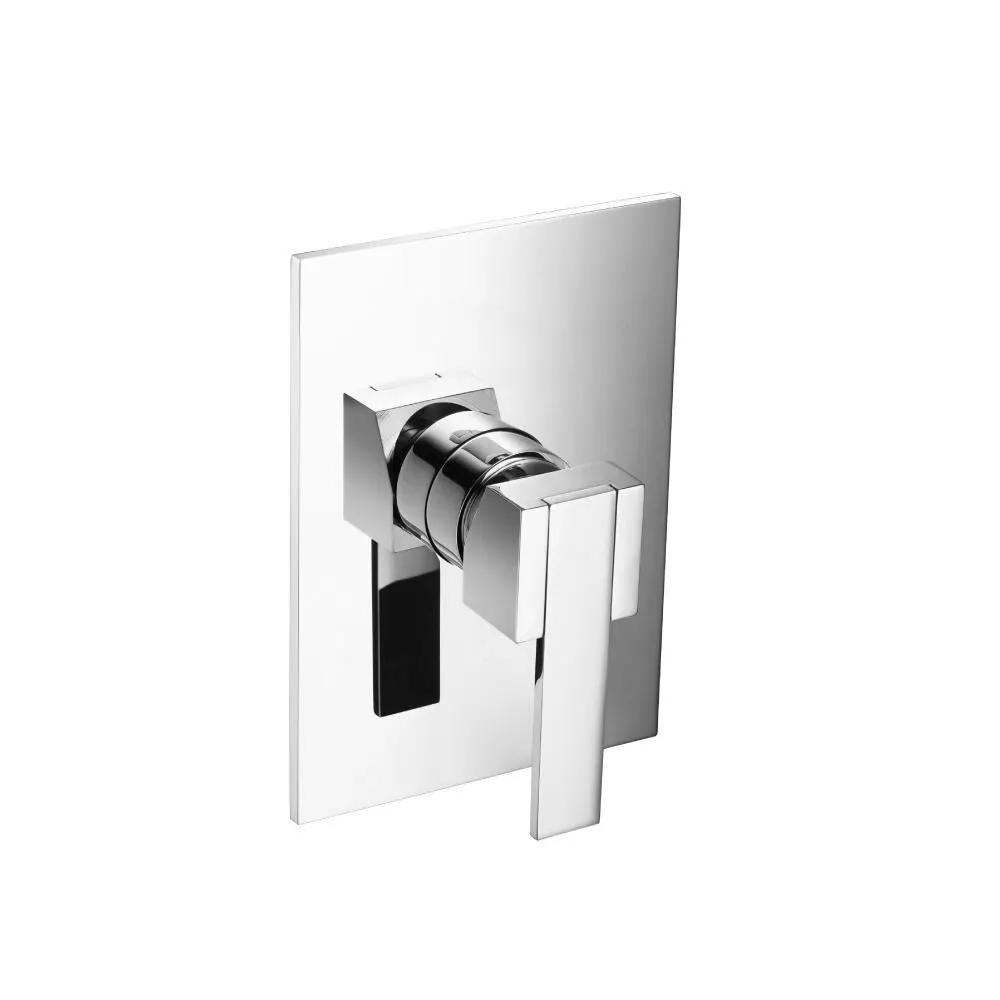 chrome shower valve