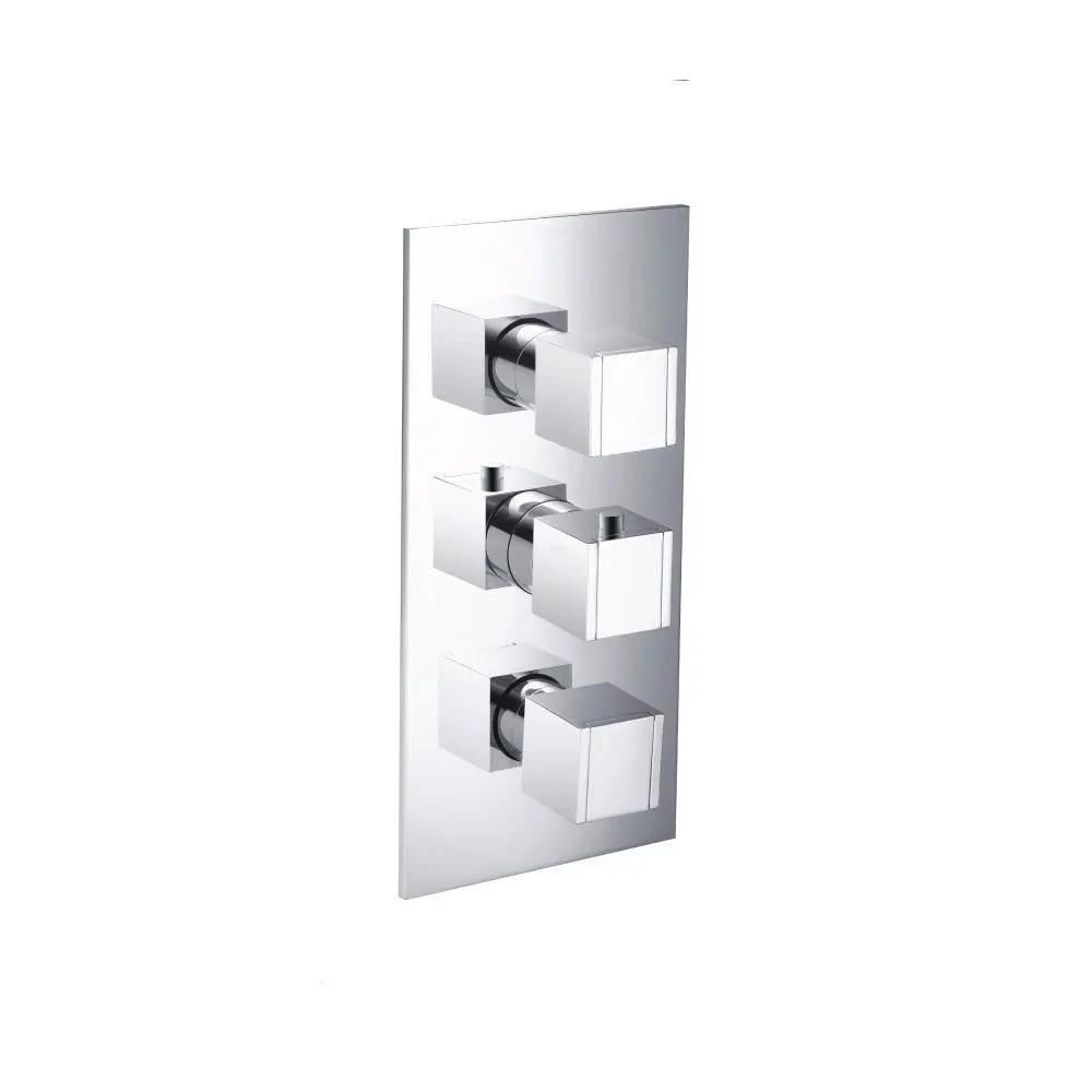 chrome thermostatic valve