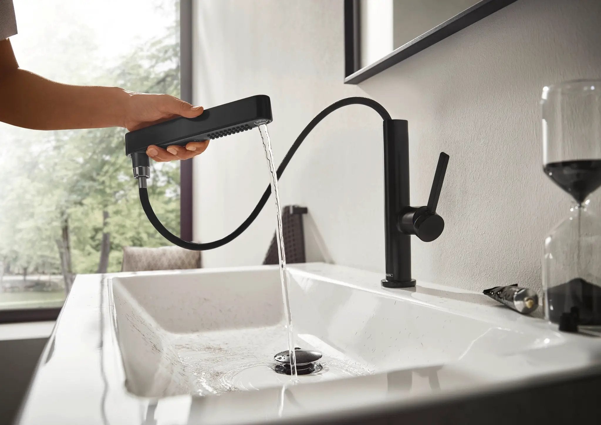 matte black bathroom faucet