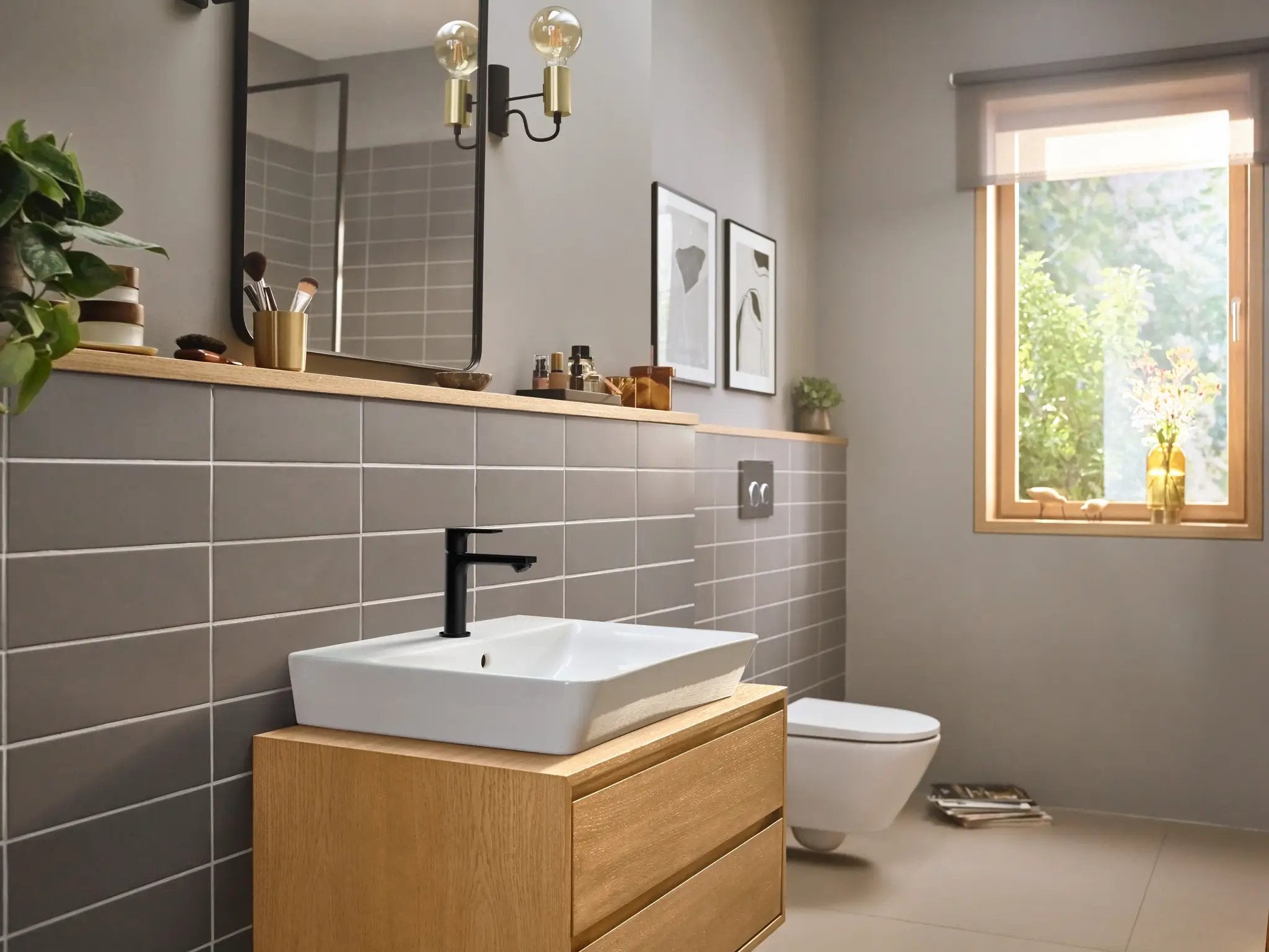 matte black bathroom faucet