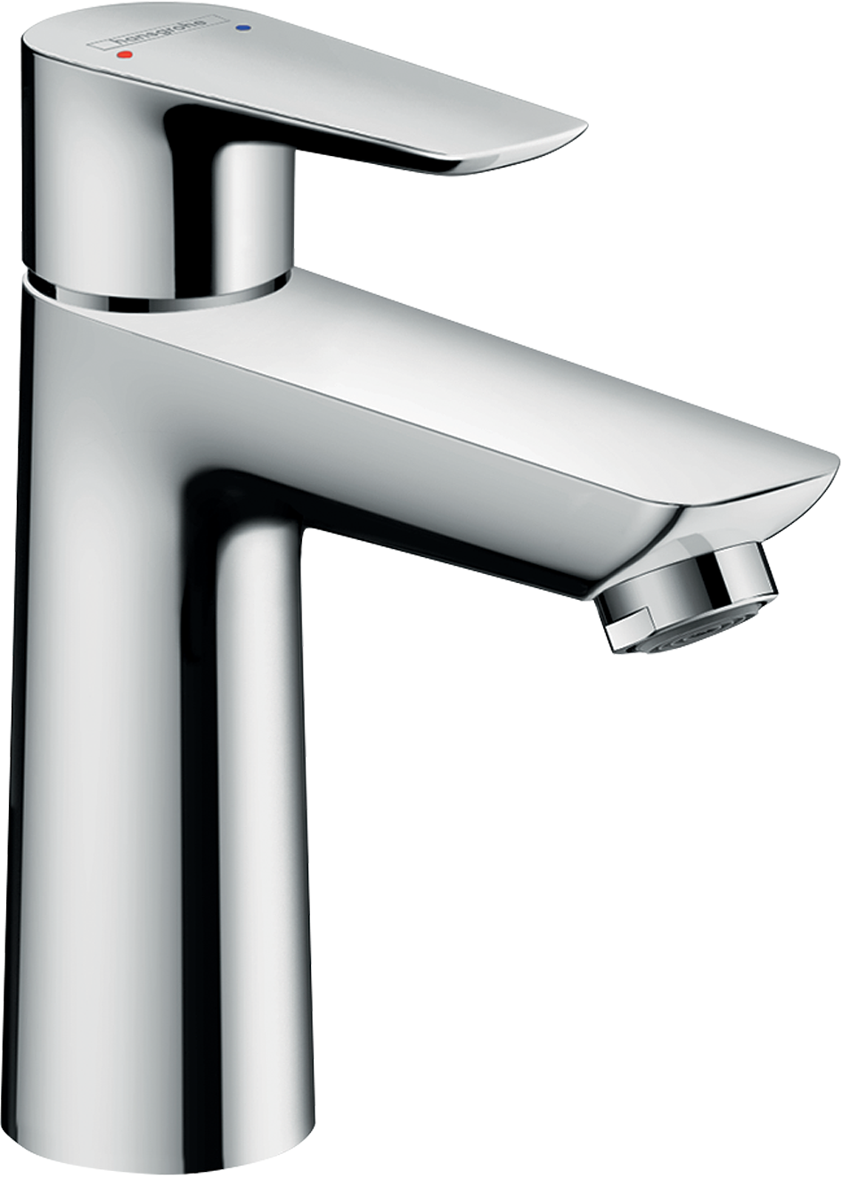 chrome bathroom faucet