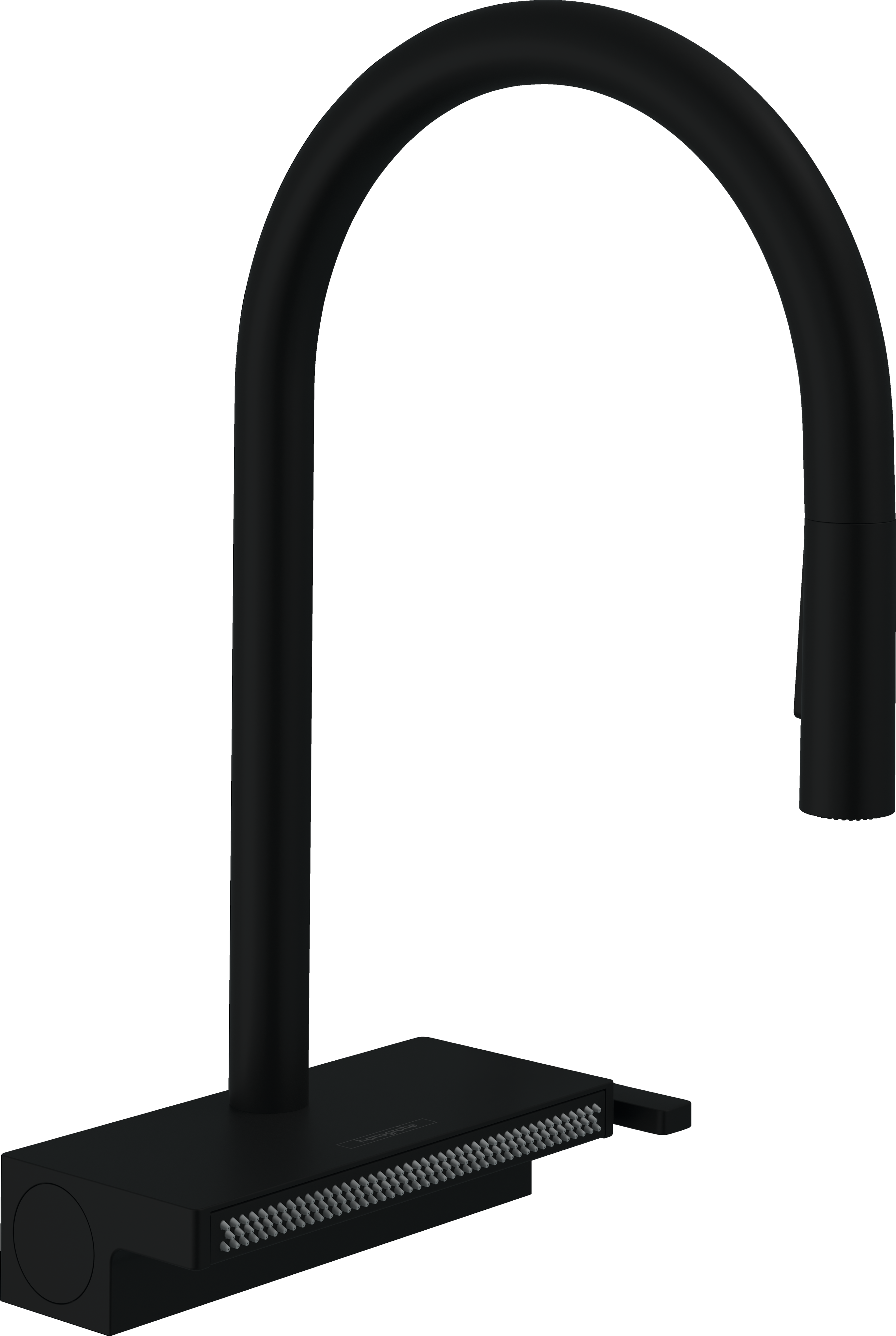 Hansgrohe Aquno Select HighArc 3-Spray Pull-Down Kitchen Faucet,, 1.75 GPM by Hansgrohe