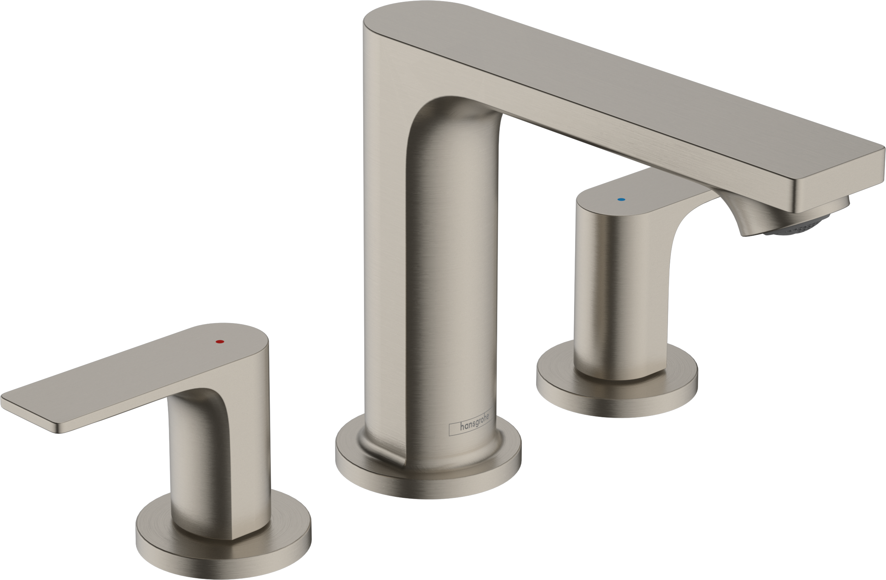 Hansgrohe Rebris E Widespread Faucet with Pop-Up Drain, 1.2 GPM by Hansgrohe