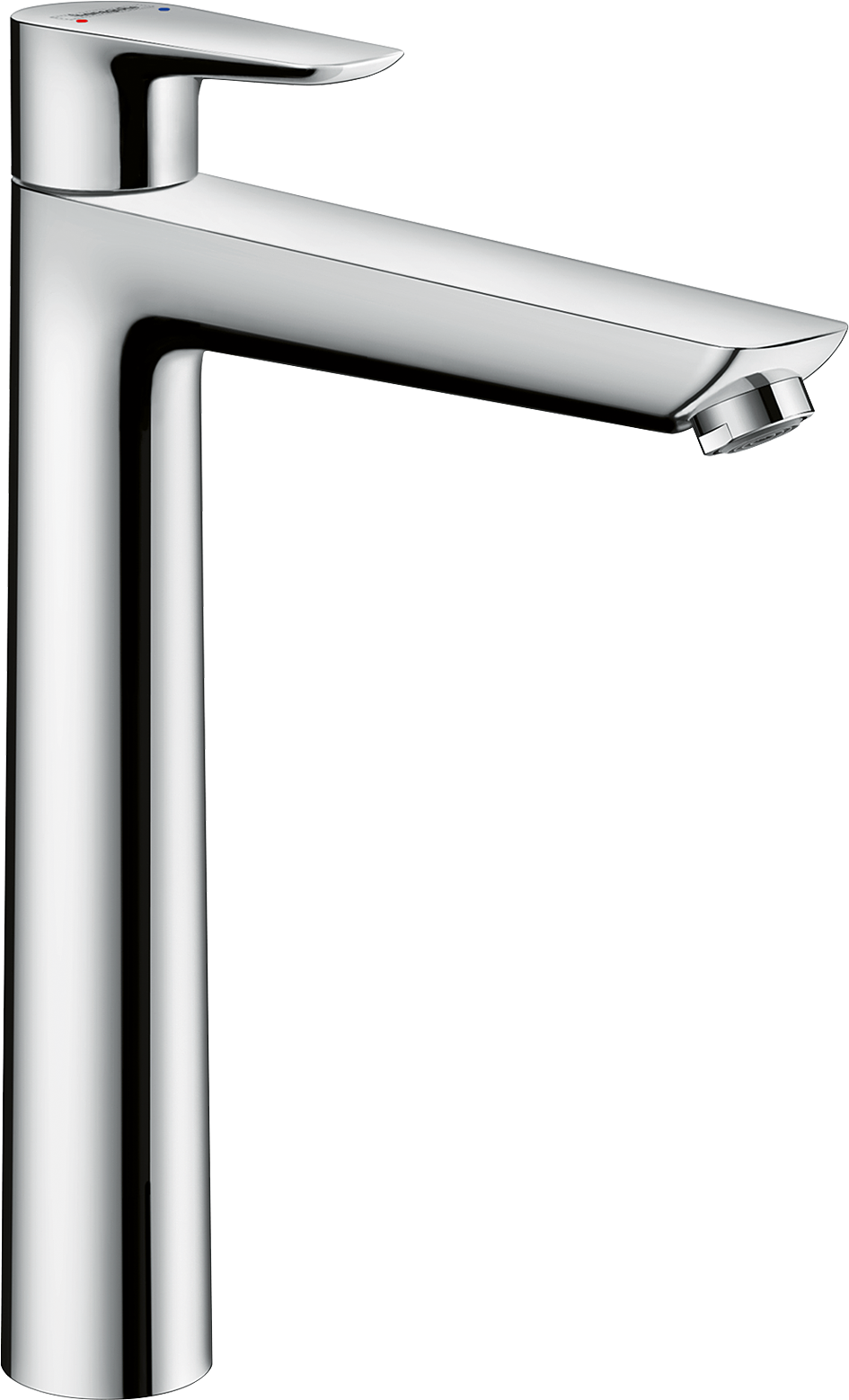 chrome bathroom faucet