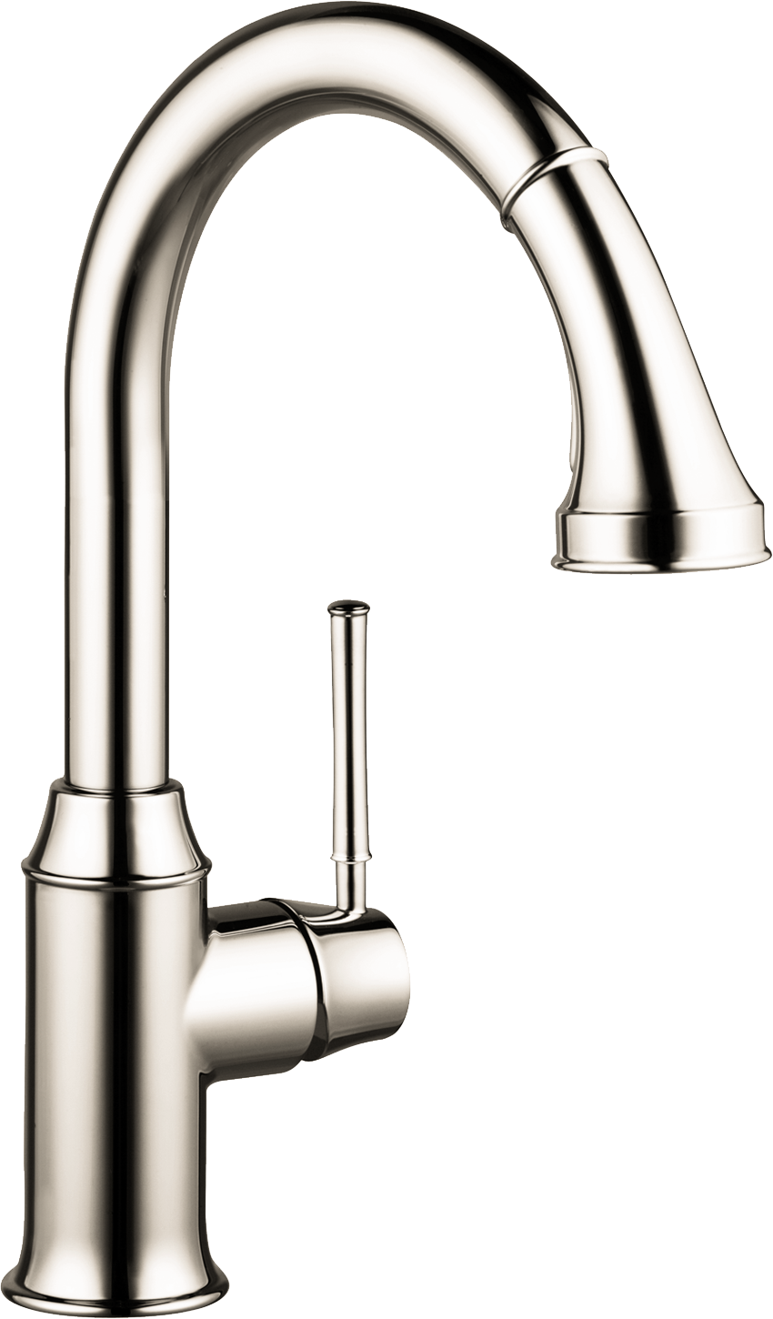 Hansgrohe Talis C HighArc 2-Spray Pull-Down Kitchen Faucet, 1.75 GPM by Hansgrohe