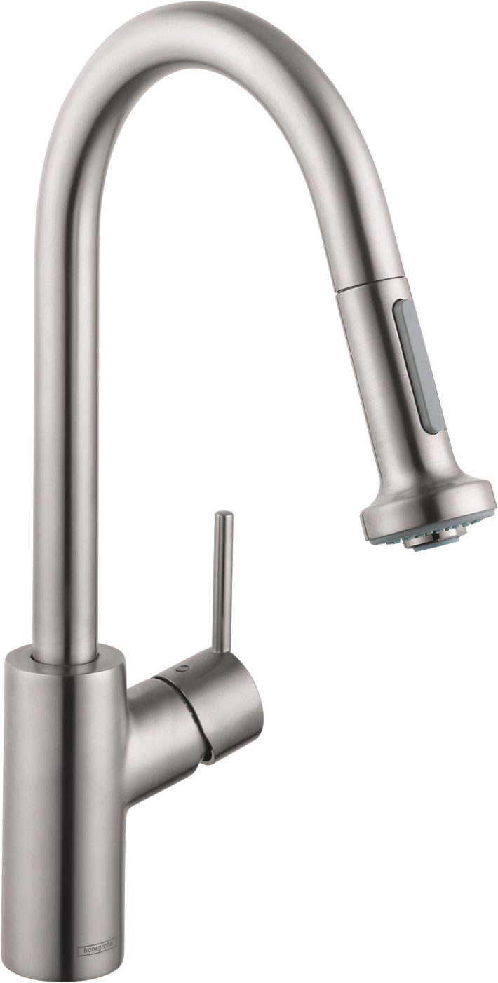 Hansgrohe Talis S2 2-Spray Pull-Down HighArc Kitchen Faucet, 1.75 GPM by Hansgrohe