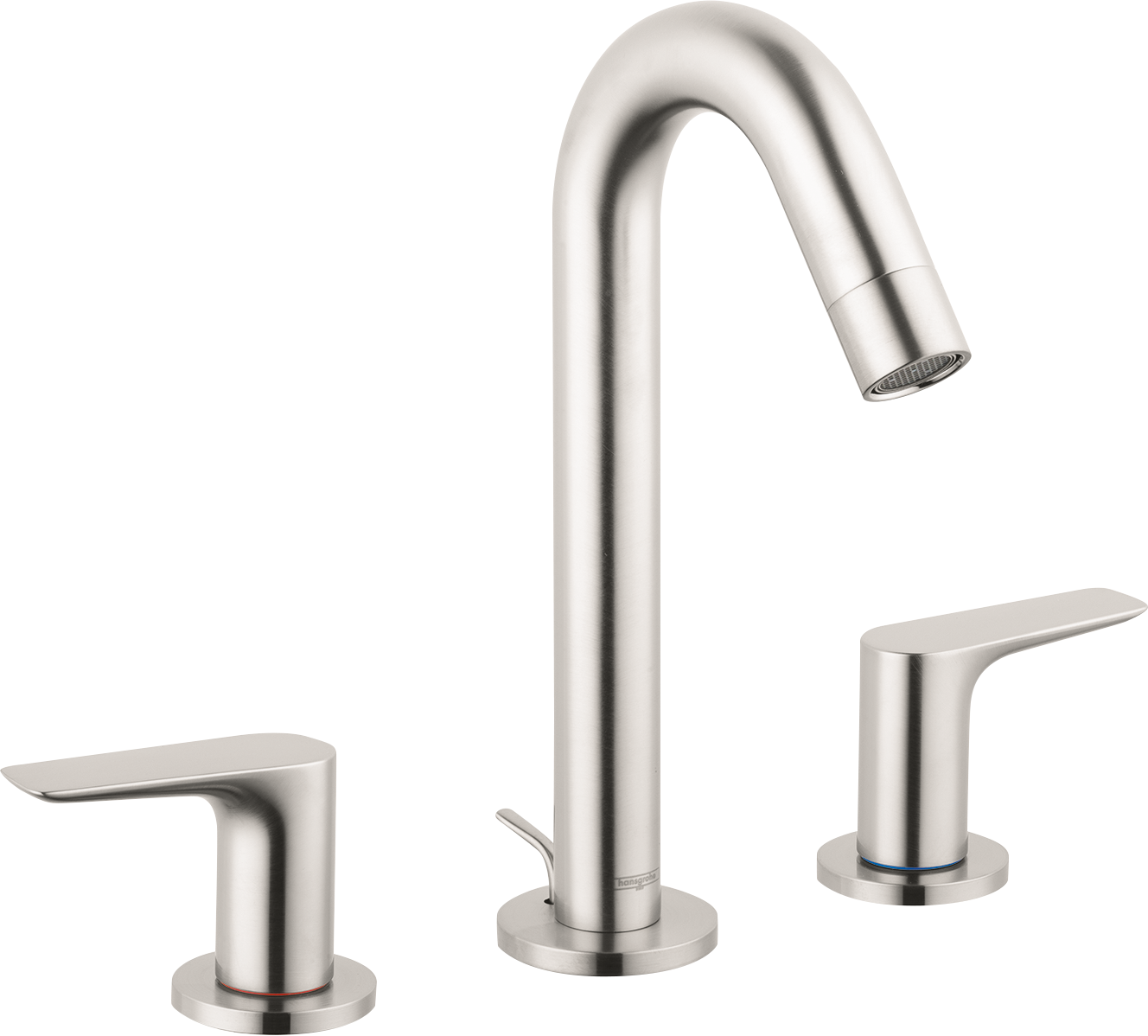 Hansgrohe Logis Widespread Faucet 150 with Pop-Up Drain, 1.2 GPM by Hansgrohe