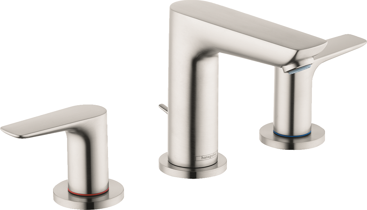 Hansgrohe Talis E Widespread Faucet 150 with Pop-Up Drain, 1.2 GPM by Hansgrohe