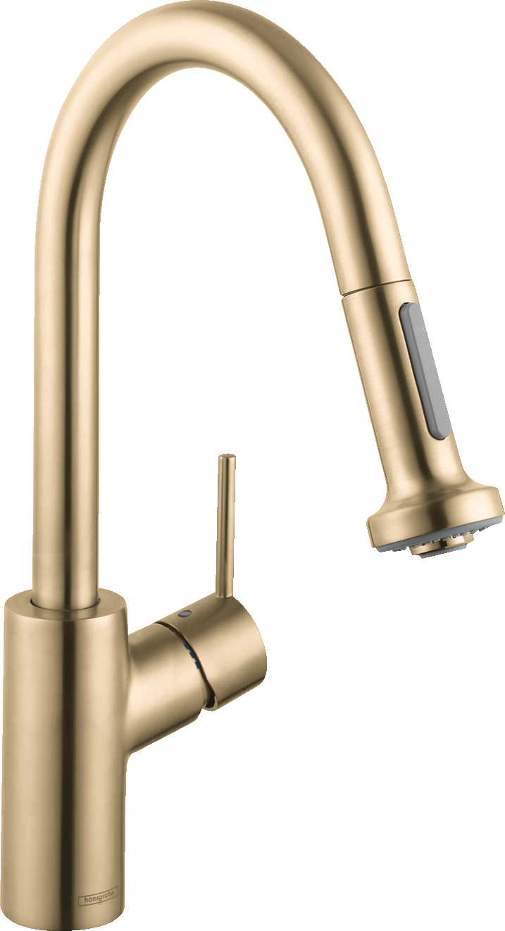 Hansgrohe Talis S2 2-Spray Pull-Down Prep Kitchen Faucet, 1.75 GPM by Hansgrohe