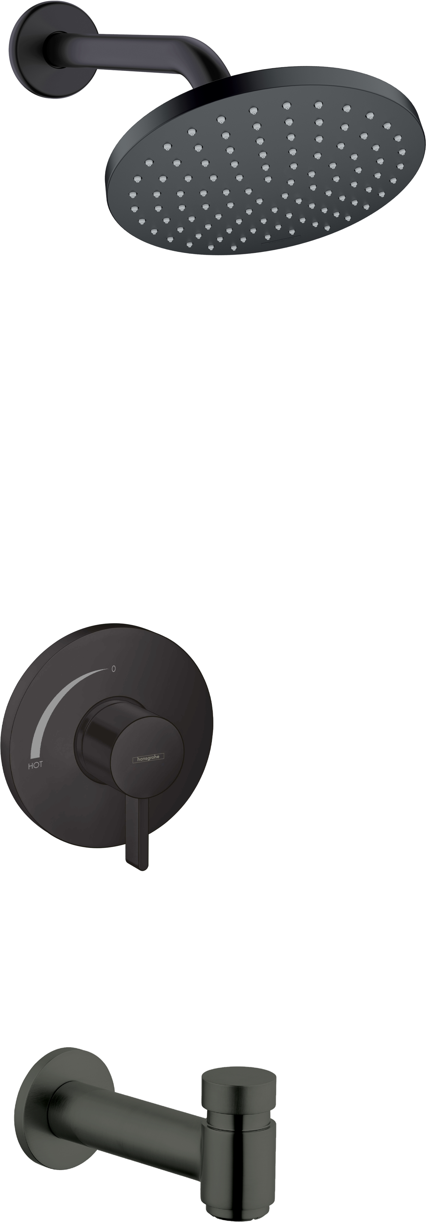 Hansgrohe Vernis Blend Pressure Balance Tub/Shower Set, 1.75 GPM by Hansgrohe