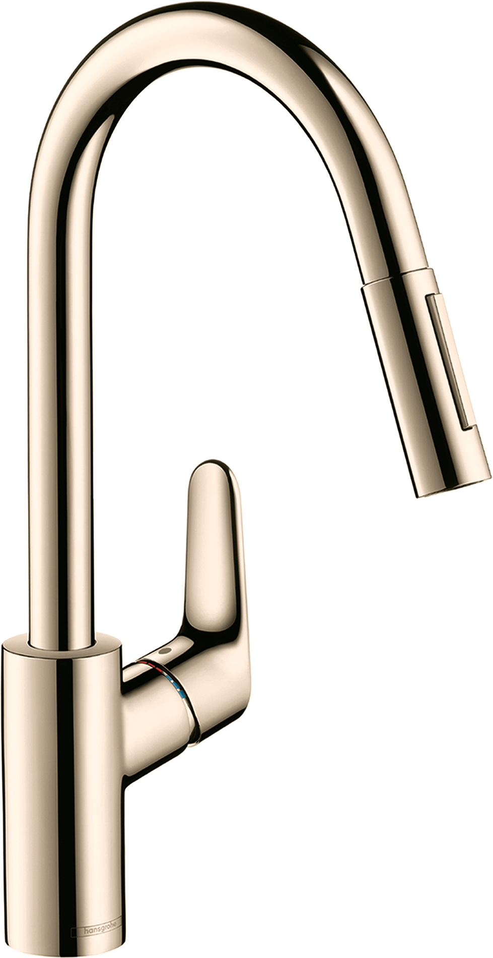 Hansgrohe Focus HighArc 2-Spray Pull-Down Kitchen Faucet, 1.75 GPM by Hansgrohe