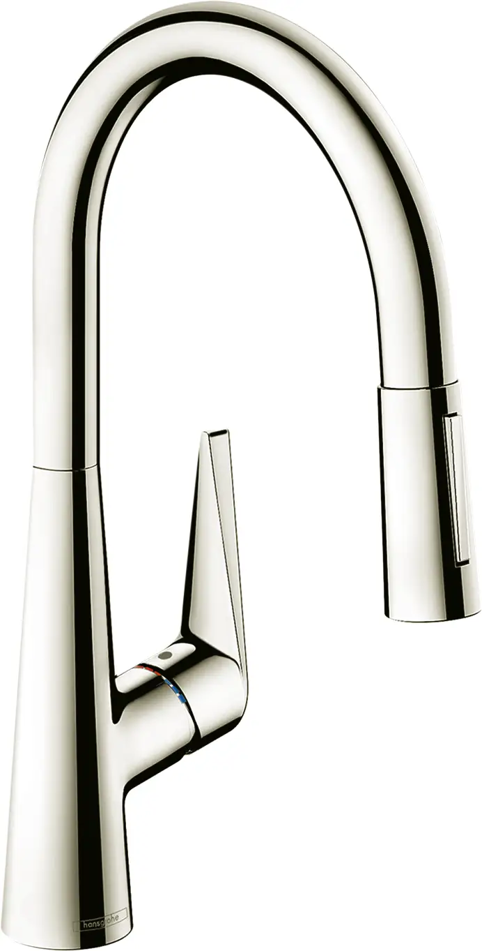 Hansgrohe Talis S HighArc 2-Spray Pull-Down Kitchen Faucet, 1.75 GPM by Hansgrohe