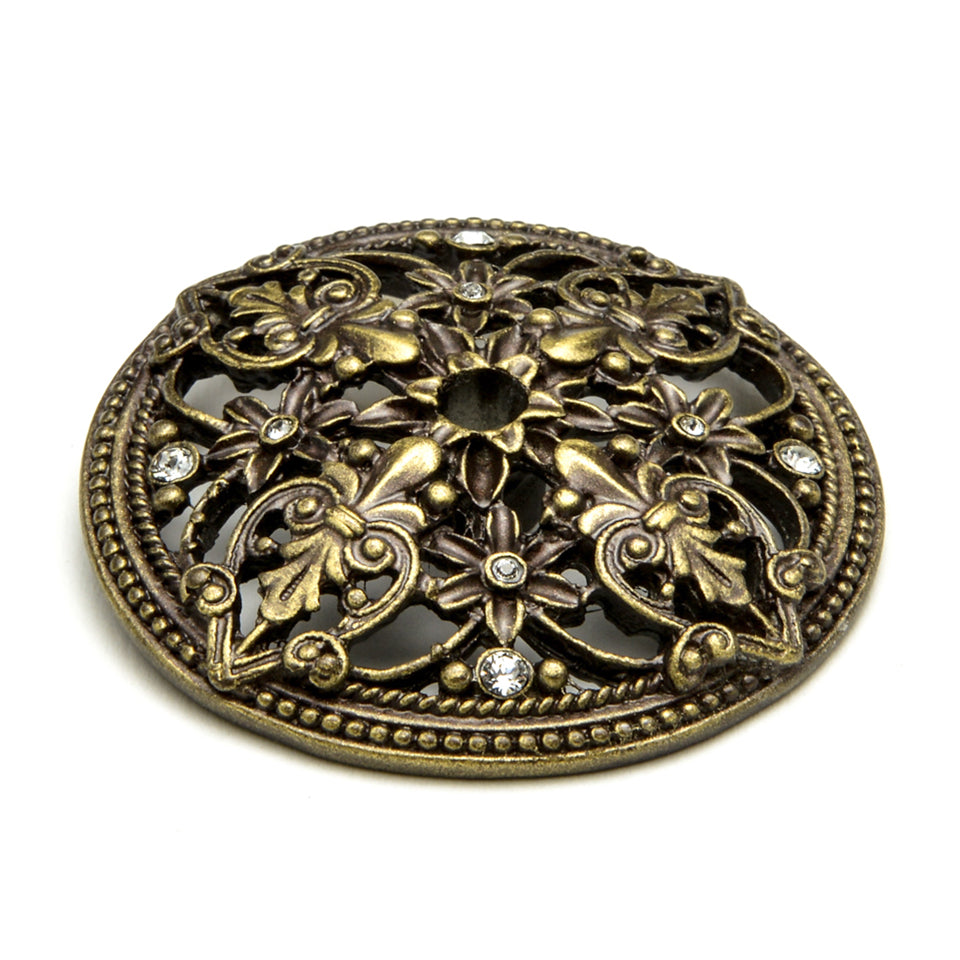 Carpe Diem Juliane Grace Back Plate - Decorated with Swarovski Crystals