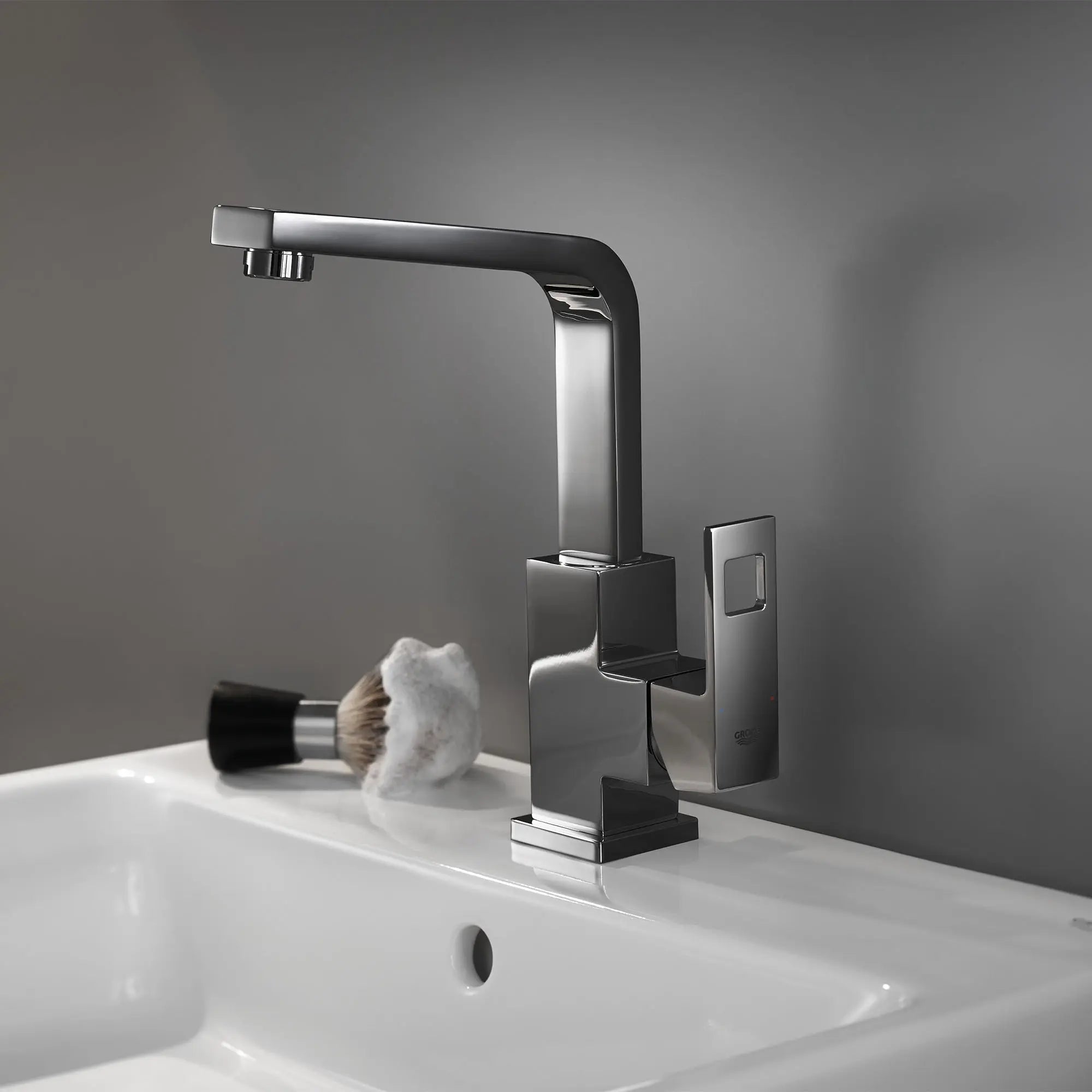 brushed cool sunrise bathroom faucet