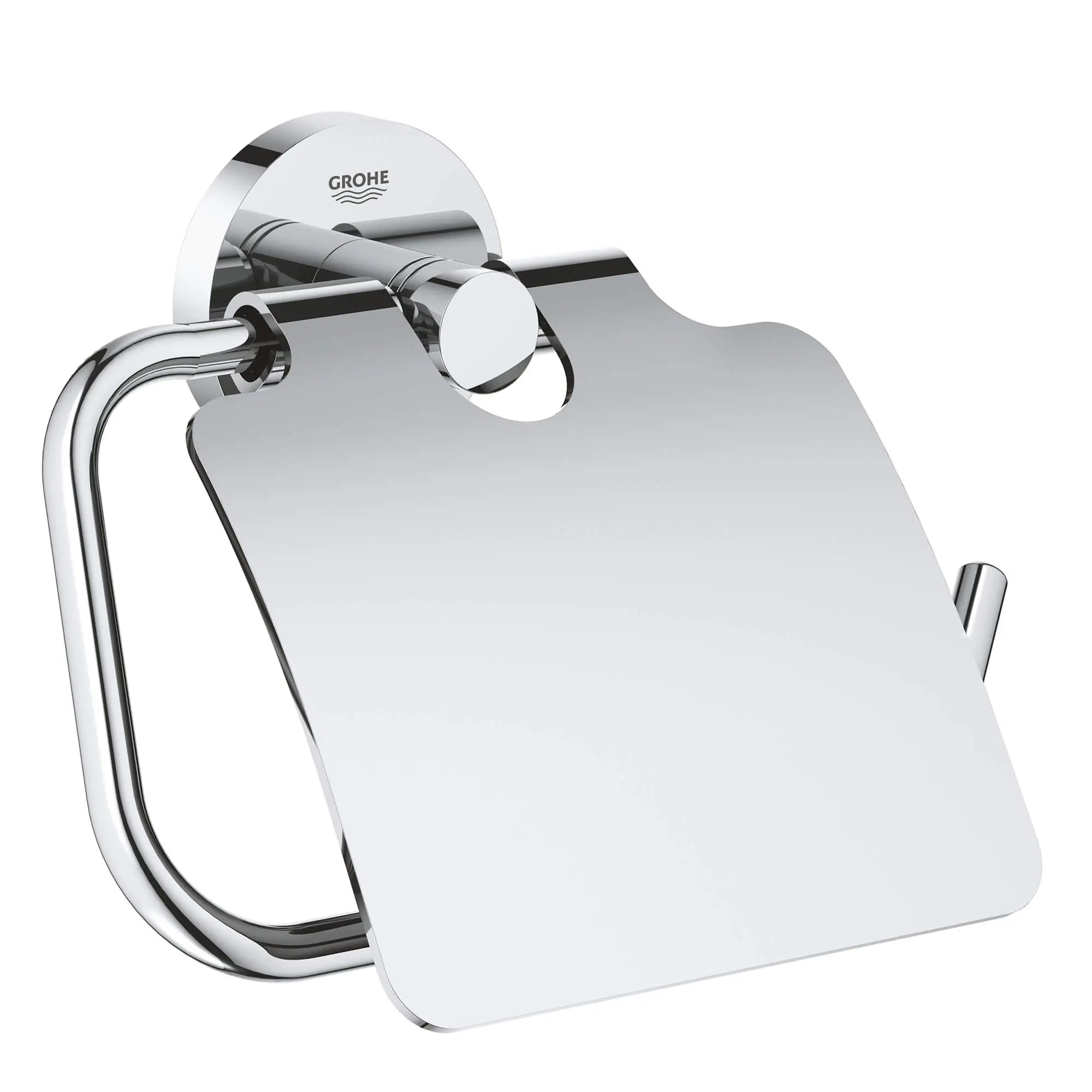 chrome toilet paper holder