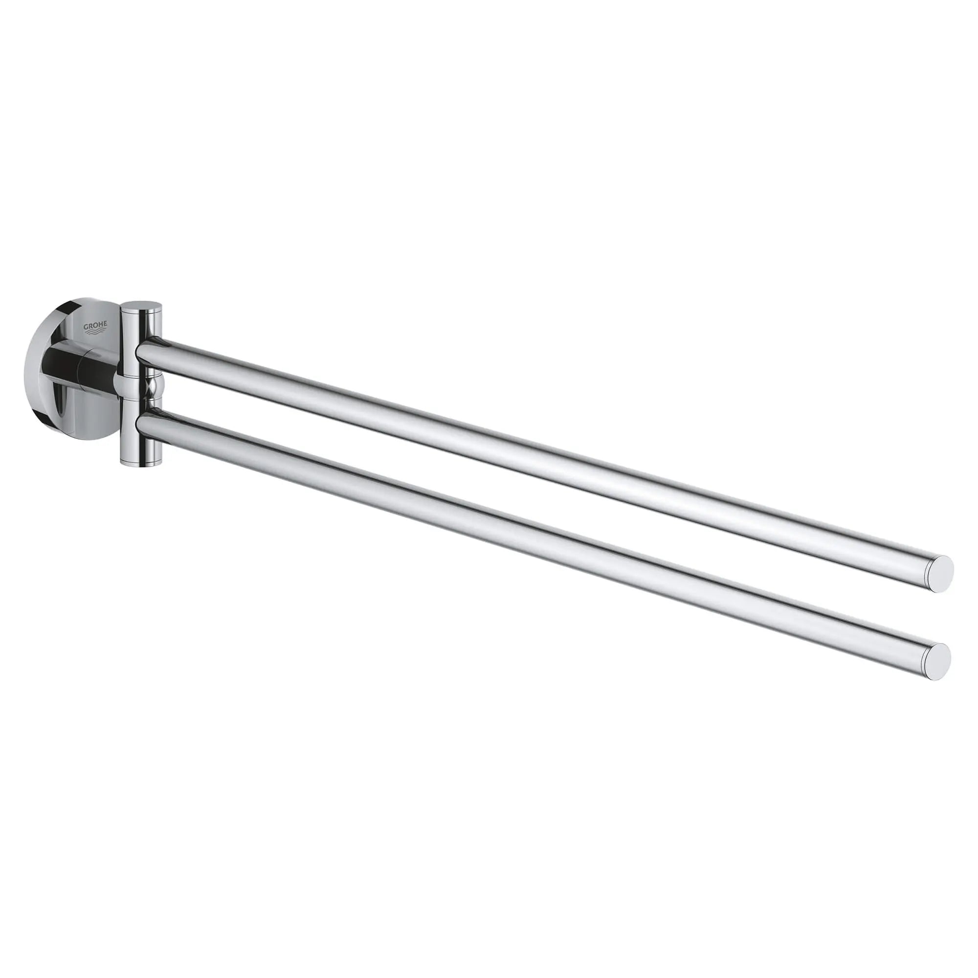chrome towel bar