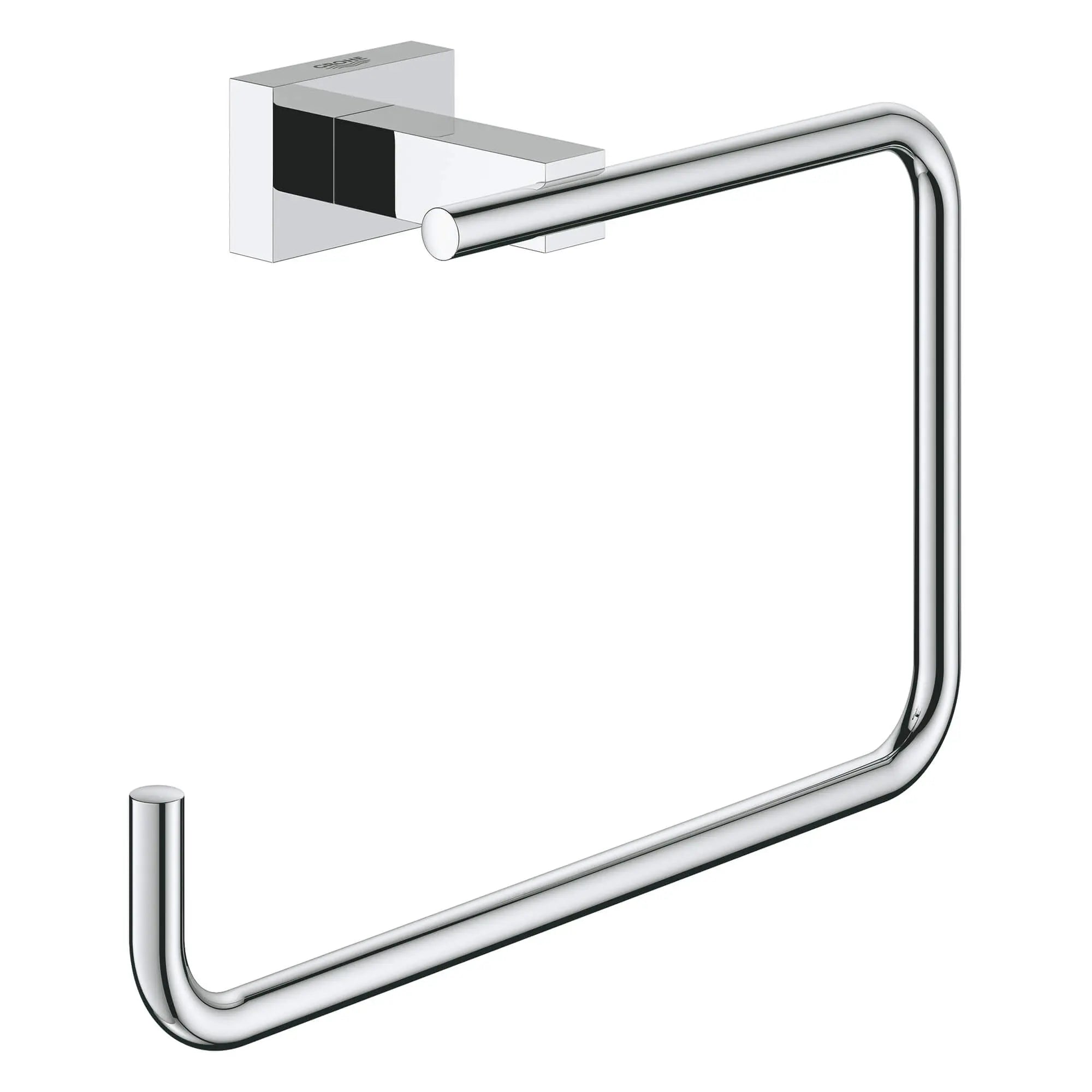 chrome towel ring
