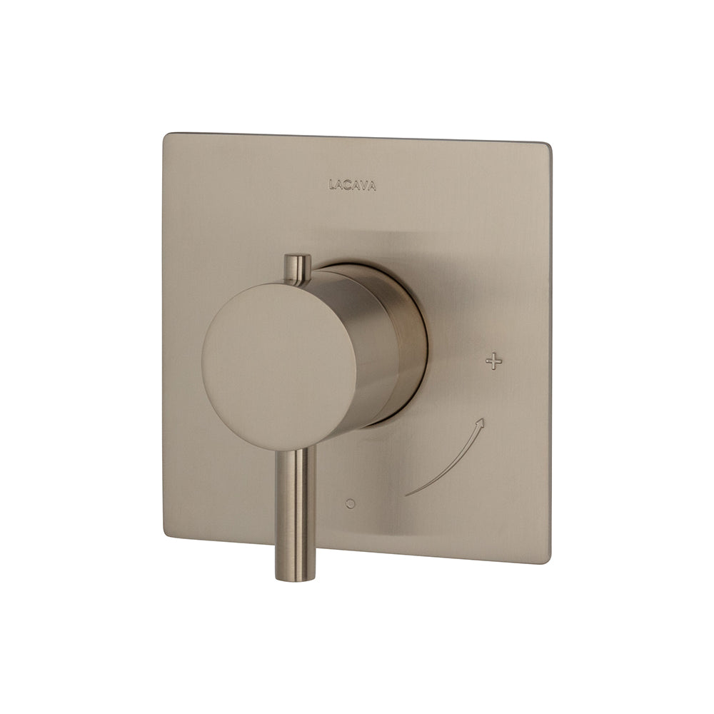 Lacava Cigno Trim Only - Built-In Thermostatic Valve