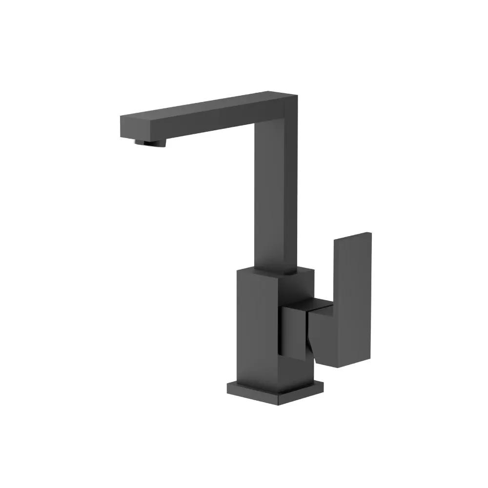 Flusso Serie 160 Single Hole Bathroom Faucet - with Swivel Spout by Flusso