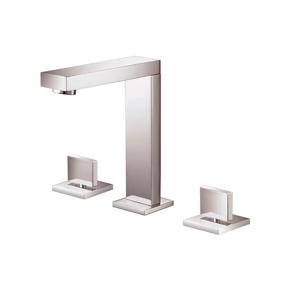 Flusso Serie 160 Three Hole 8" Widespread Two Handle Bathroom Faucet by Flusso