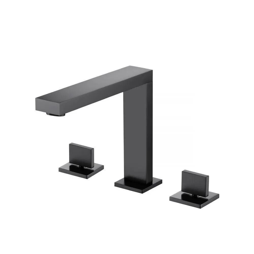 Flusso Serie 160 3 Hole Deck Mount Roman Tub Faucet by Flusso