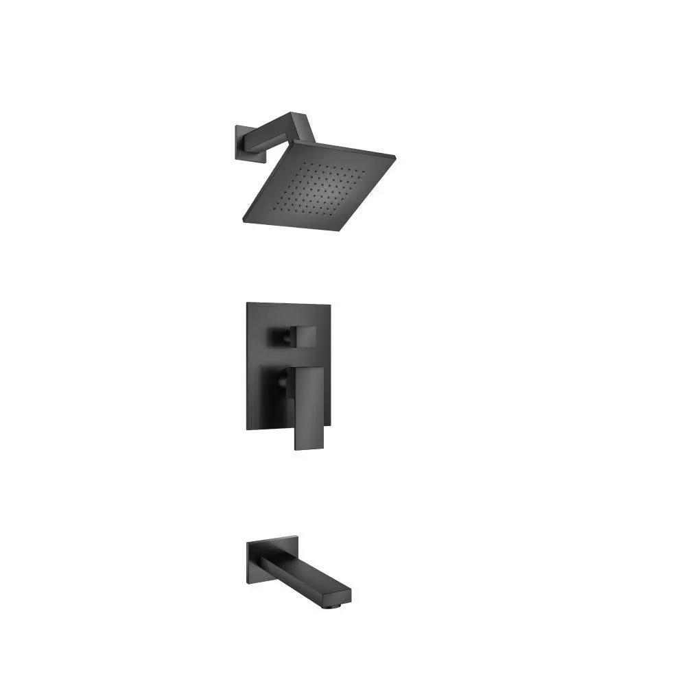 Flusso Serie 160 Two Output Shower Set with Shower Head and Tub Spout by Flusso