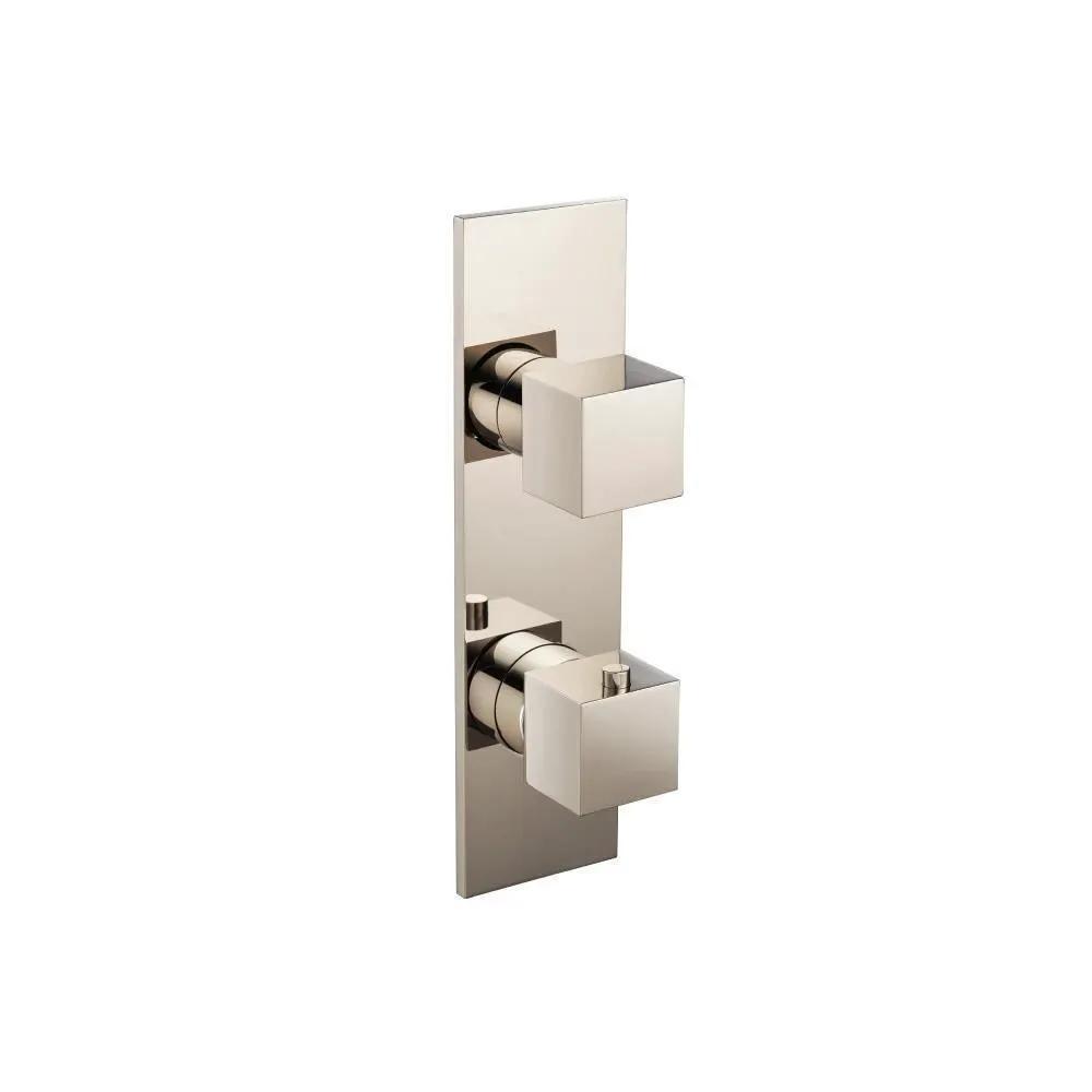 Flusso Serie 160 3/4" Thermostatic Shower Valve and Trim - 2-Output by Flusso