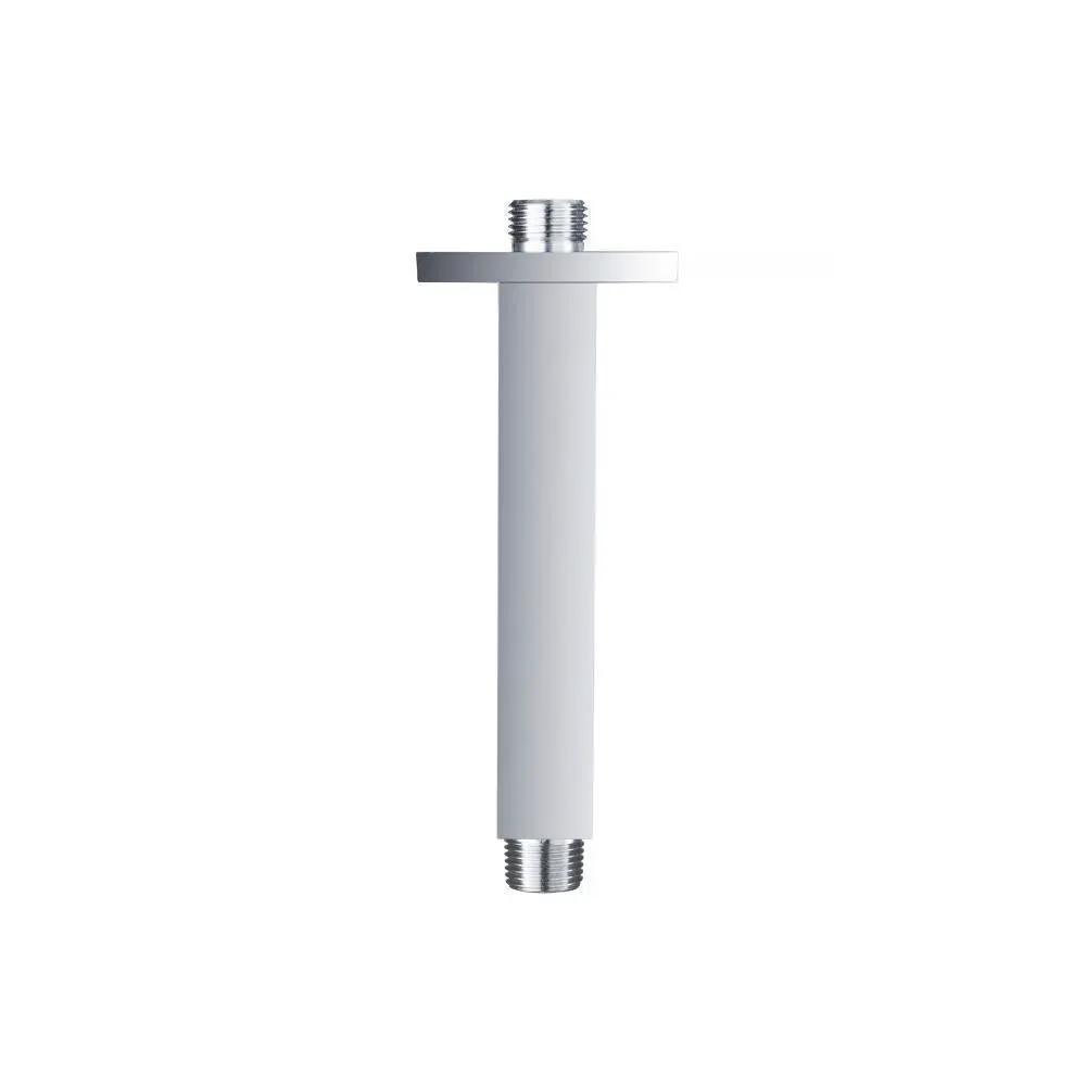 chrome shower arm
