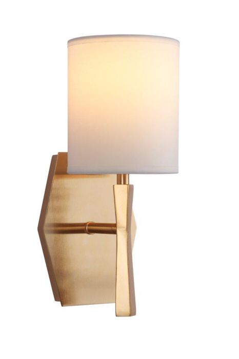 satin brass wall sconces