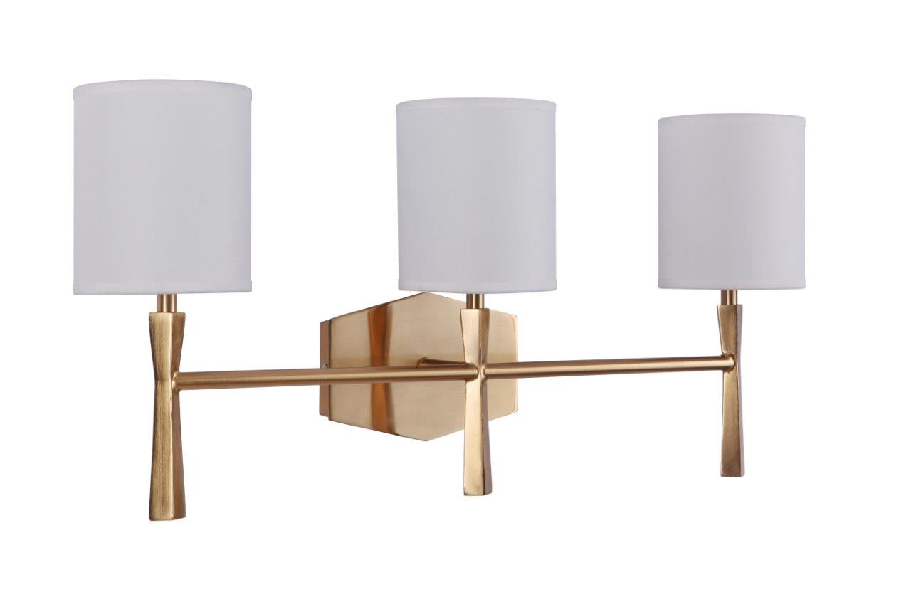 satin brass wall sconces