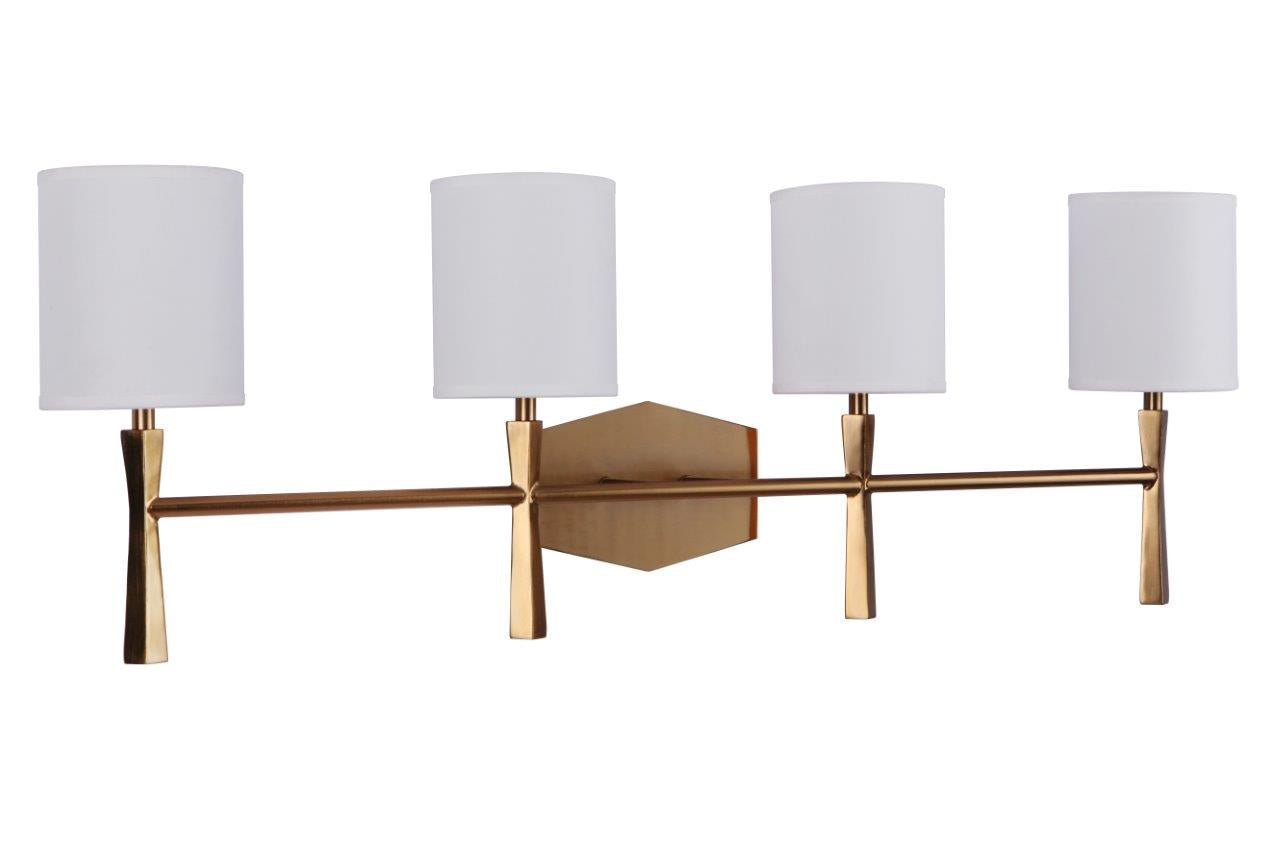 satin brass wall sconces