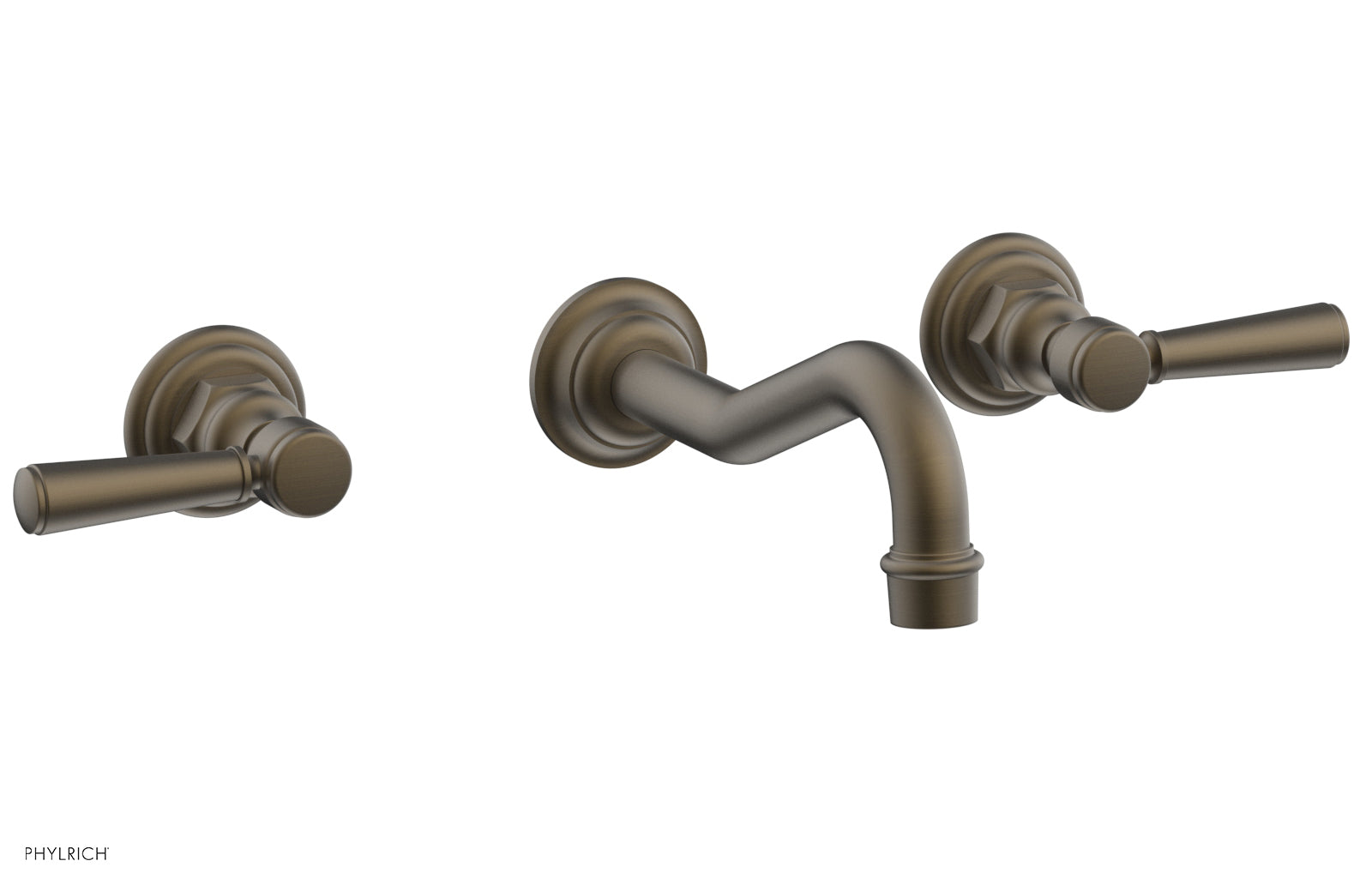 Phylrich HENRI Wall Tub Set - Lever Handles