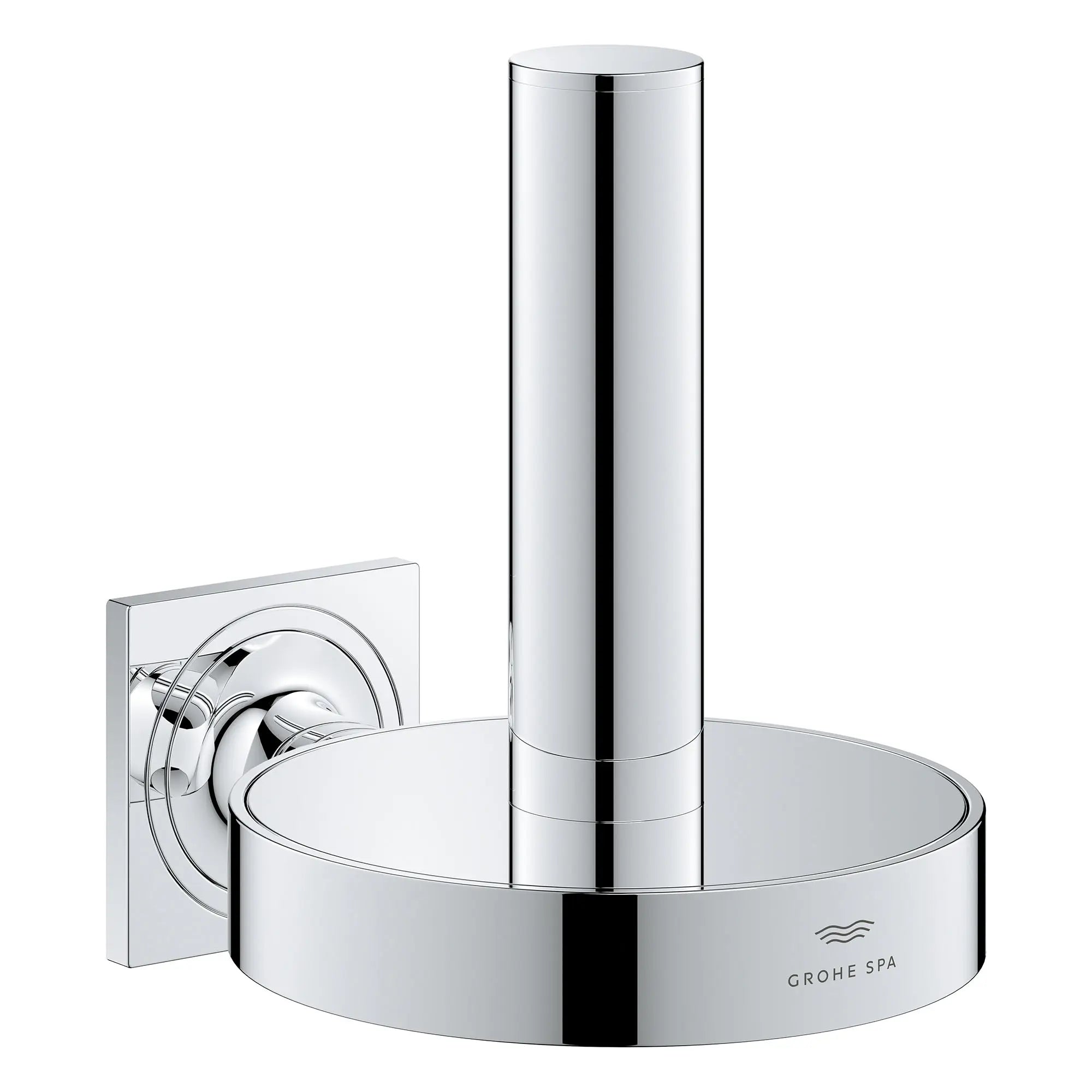 chrome toilet paper holder