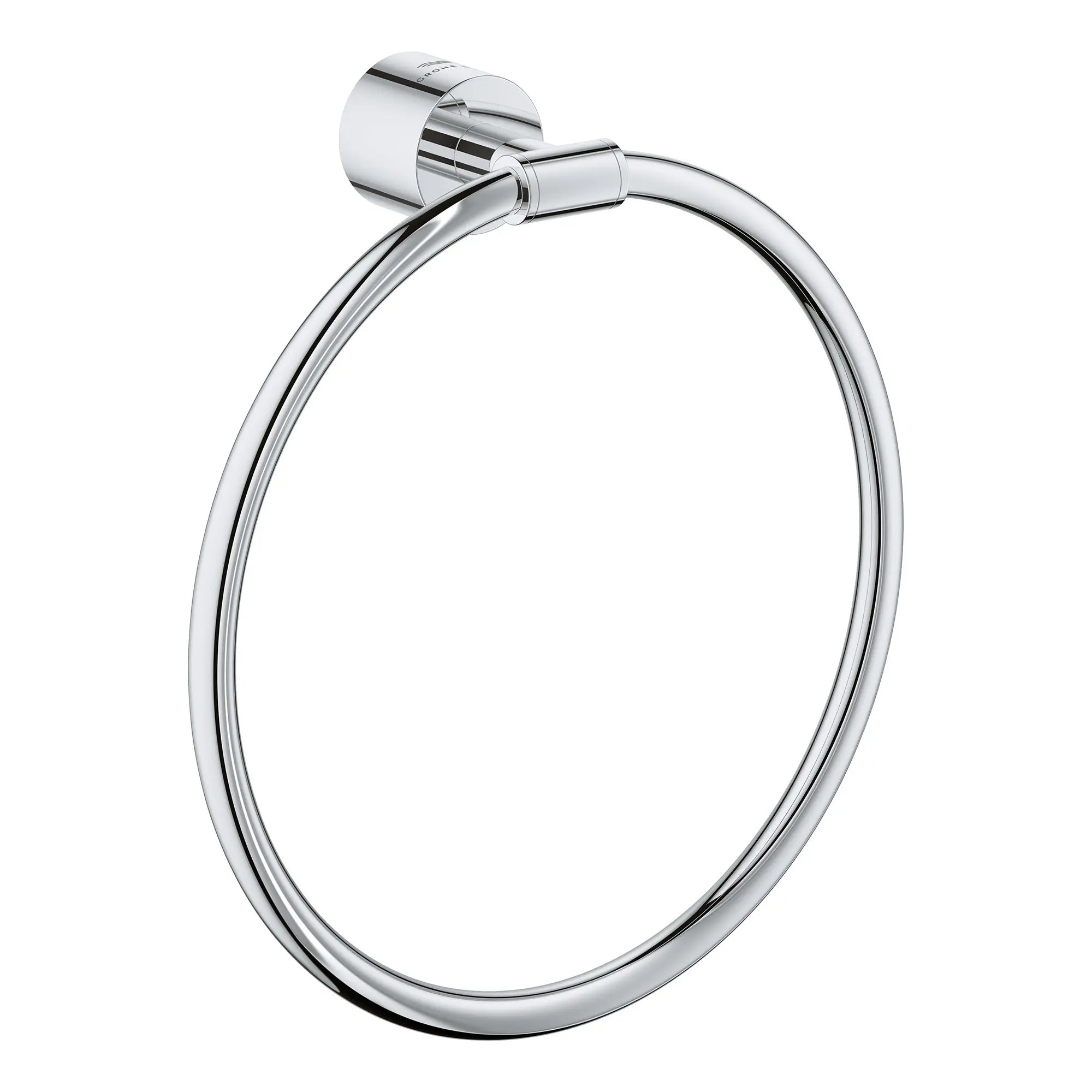 chrome towel ring