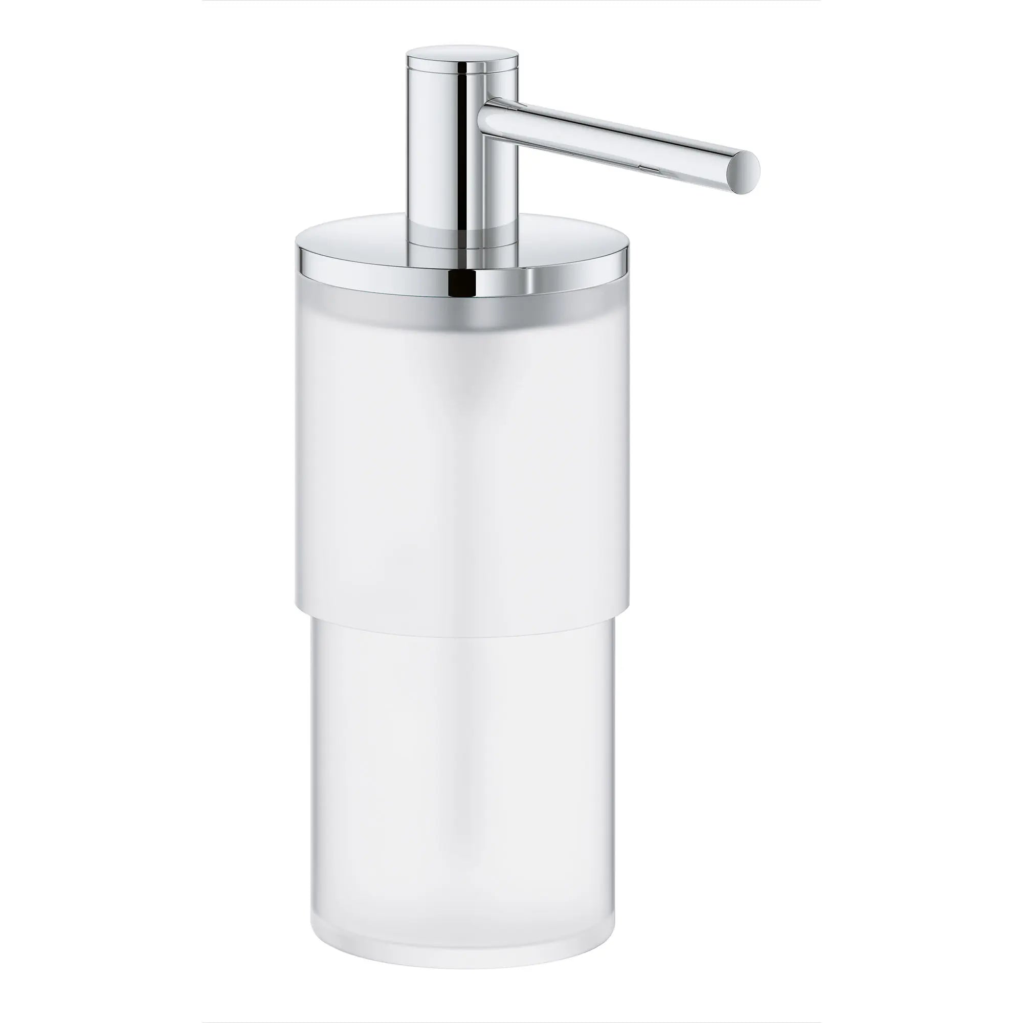 chrome soap dispenser