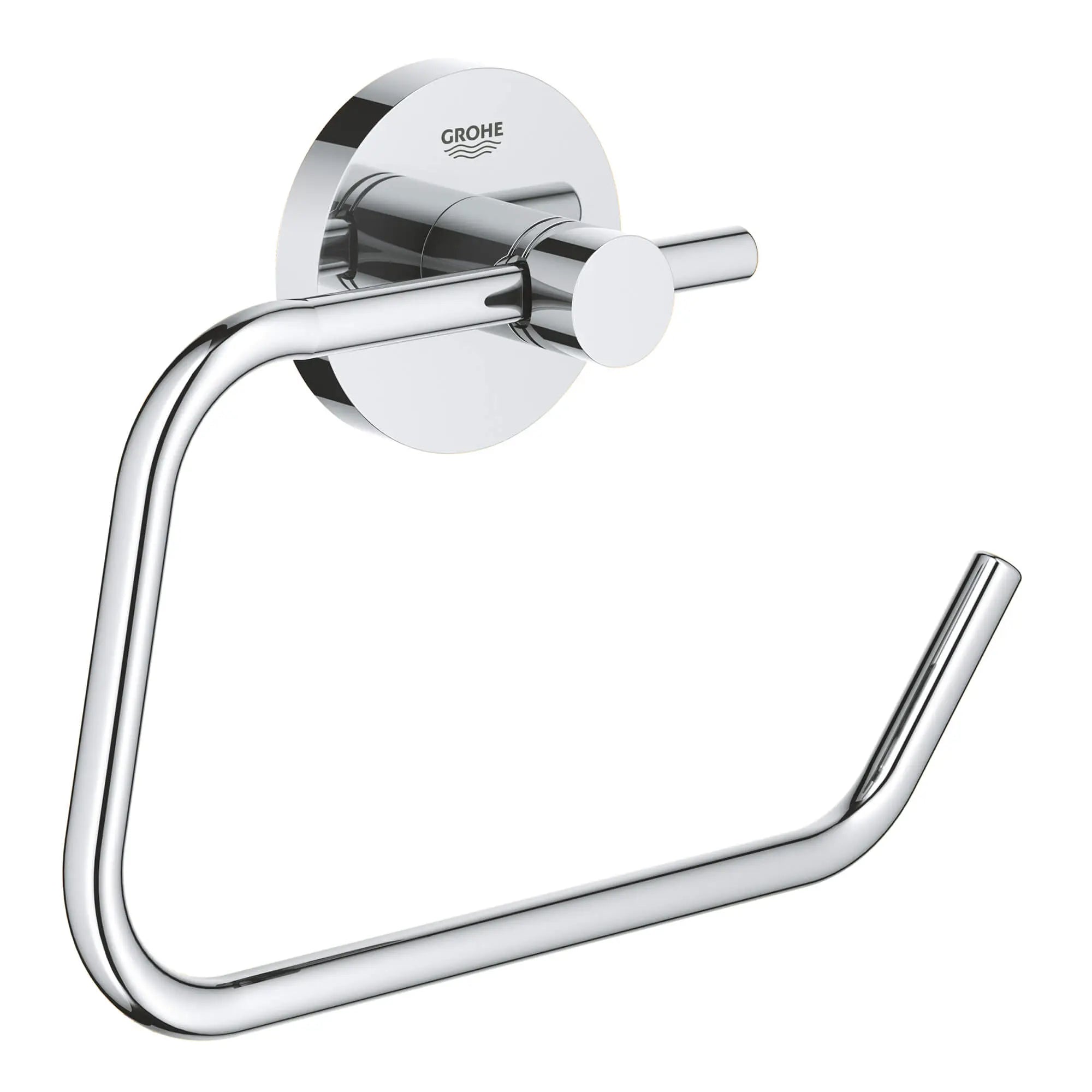 chrome toilet paper holder