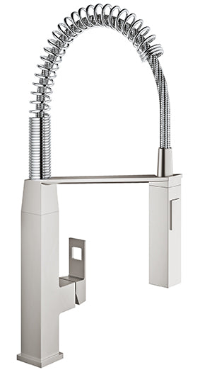 Grohe Eurocube Single-Handle Semi-Pro Dual Spray Kitchen Faucet 1.75 GPM